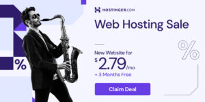hostinger web hosting